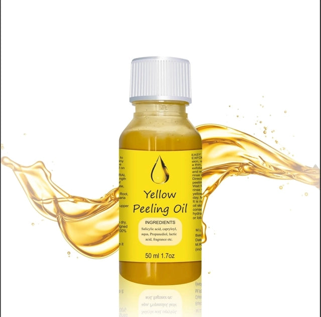 "Yellow Peeling Oil - Buy 1 Get 1 Free"