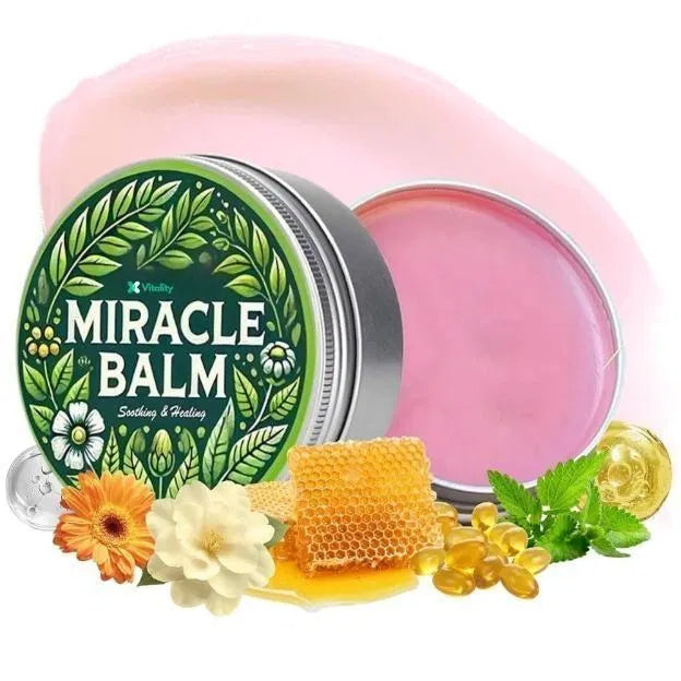 Herbal Miracle Balm for Quick Pain Relief - BUY 1 GET 1 FREE (Pack of 2)
